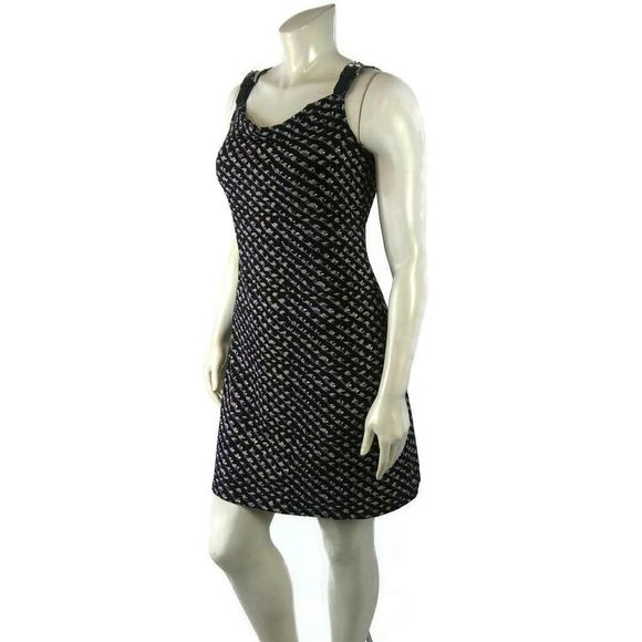 MICHAEL KORS Belt Shoulder Strap Shift Small Dress - Picture 4 of 8